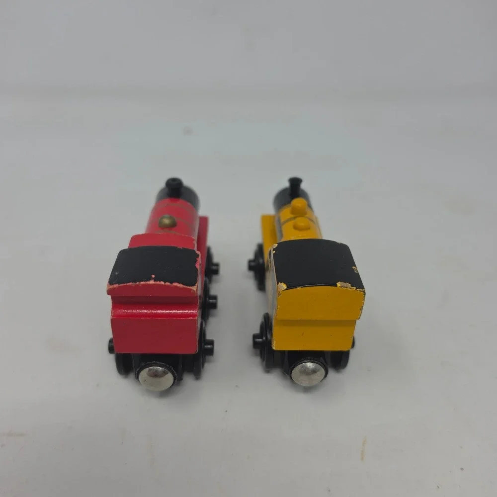 Thomas & Friends Wooden Railway James and Duncan Magnetic Engines lot. X